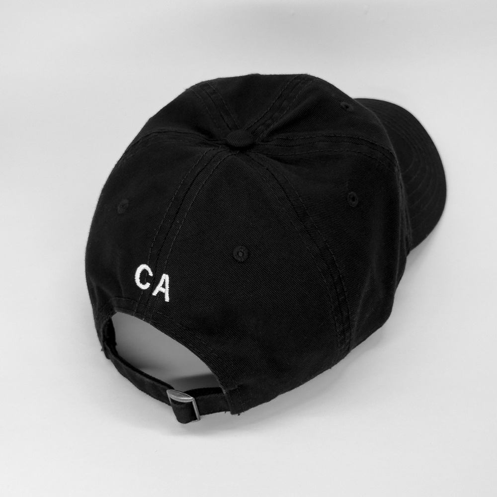Zzyzx CA Black Dad Hat - Picture 2 of 5